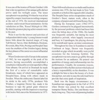 CD Dexter Gordon - Benny Bailey Quintet: Revelation