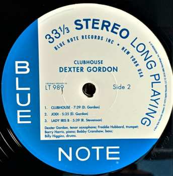 LP Dexter Gordon: Clubhouse
