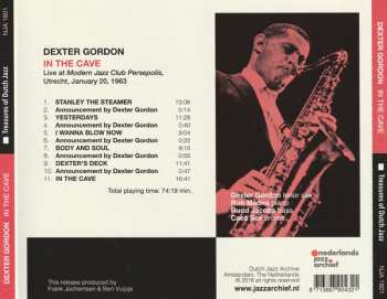 CD Dexter Gordon: In The Cave (Live at Persepolis Utrecht 1963)