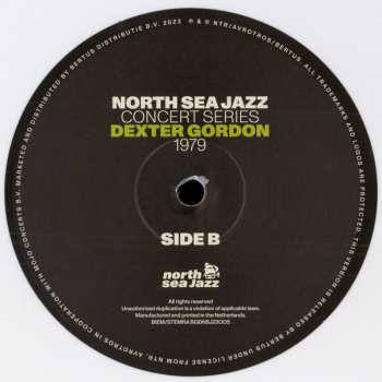 LP Dexter Gordon: North Sea Jazz Concert Series 1979