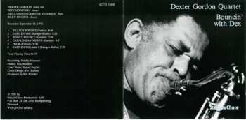 CD Dexter Gordon Quartet: Bouncin' With Dex