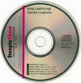 CD Dexter Gordon Quartet: King Neptune