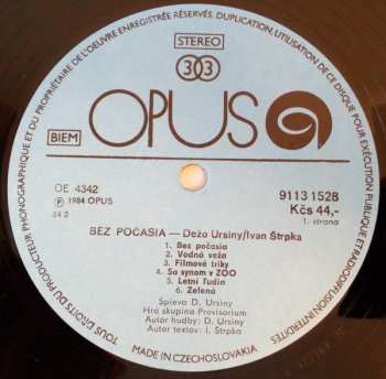 LP Dežo Ursiny: Bez Počasia