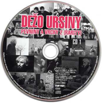 2CD Dežo Ursiny: Pevniny A Vrchy 2 (Rarity)