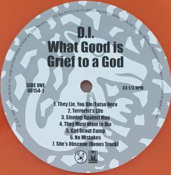 LP D.I.: What Good Is Grief To A God LTD | CLR