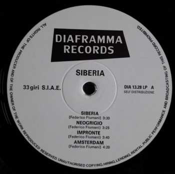 LP/CD Diaframma: Siberia