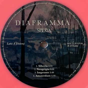 LP/CD Diaframma: Siberia CLR | LTD