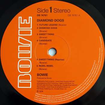 LP David Bowie: Diamond Dogs