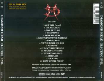 CD/DVD Diamond Head: Electric Evil