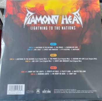 3LP Diamond Head: Lightning To The Nations LTD | DLX | CLR