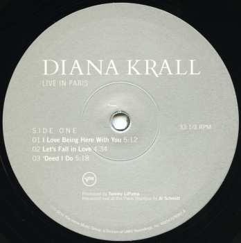 2LP Diana Krall: Live In Paris