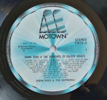 LP The Supremes: 20 Golden Greats