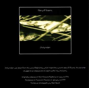 CD Diary Of Dreams: Moments Of Bloom