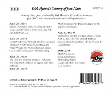 5CD/DVD/Doos Dick Hyman: Dick Hyman's Century of Jazz Piano