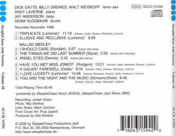 CD Walt Weiskopf: Jam Session, Vol. 18