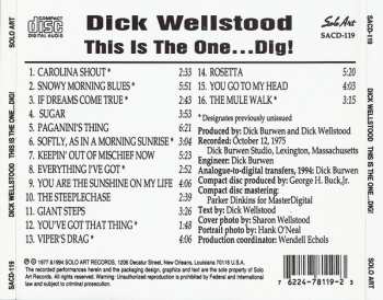 CD Dick Wellstood: This Is The One...Dig!