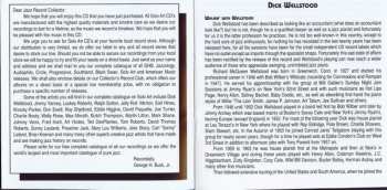 CD Dick Wellstood: Dick Wellstood & Lennie Felix