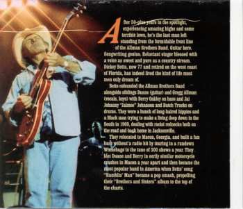 2CD Dickey Betts & Great Southern: Official Bootleg Vol I