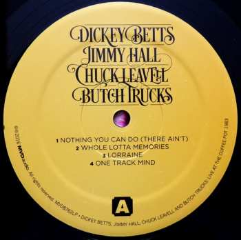 2LP Dickey Betts: Live At The Coffee Pot 1983