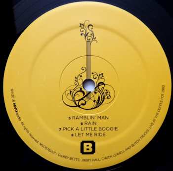 2LP Dickey Betts: Live At The Coffee Pot 1983