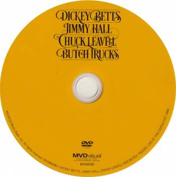 DVD Dickey Betts: Live At The Coffee Pot 1983