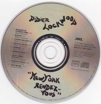 CD Didier Lockwood: New York Rendez-Vous