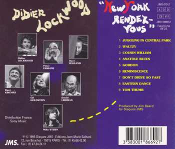 CD Didier Lockwood: New York Rendez-Vous