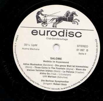 LP Berliner Symphoniker: Salome (Welthits Im Supersound)