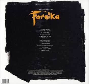 2LP Die Fantastischen Vier: Fornika