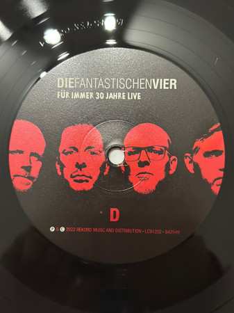3LP Die Fantastischen Vier: Für Immer 30 Jahre Live