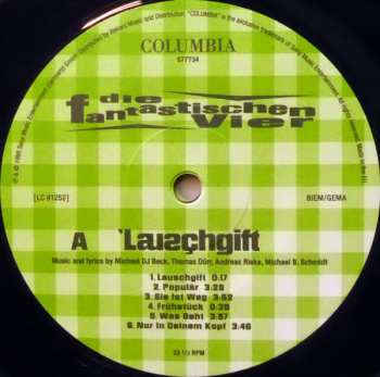 2LP Die Fantastischen Vier: Lauschgift