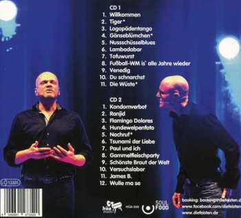 2CD Die Feisten: Nussschüsselblues - Live