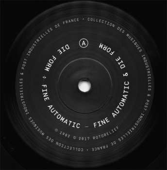 2LP Fine AutomatiC: Fine Automatic & Die Form LTD | NUM | CLR