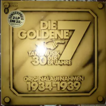 Tanzmusik Der 30er Jahre - Originalaufnahmen 1934-1939