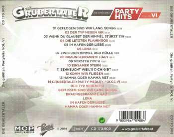 CD Die Grubertaler: Die Grössten Partyhits  Volume VI