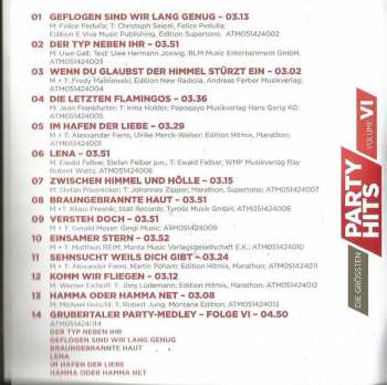 CD Die Grubertaler: Die Grössten Partyhits  Volume VI