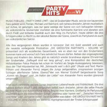 CD Die Grubertaler: Die Grössten Partyhits  Volume VI
