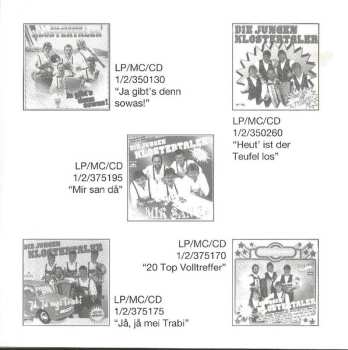 CD Die Jungen Klostertaler: An A Wunder Hob I G'laubt