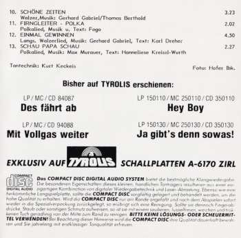 CD Die Jungen Klostertaler: Ja Gibt's Denn Sowas!