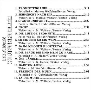 CD Die Jungen Klostertaler: Unsere Volkstümlichen Lieblinge