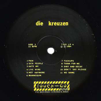 LP Die Kreuzen: Die Kreuzen