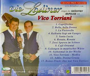 CD Die Ladiner: Singen Die Grössten Erfolge Von Vico Torriani