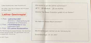 CD Die Ladiner: Singen Die Grössten Erfolge Von Vico Torriani