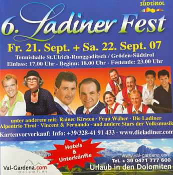 CD Die Ladiner: Singen Die Grössten Erfolge Von Vico Torriani