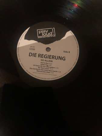 2LP Die Regierung: ...So Allein