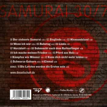 CD Die Seilschaft: Samurai 30/7