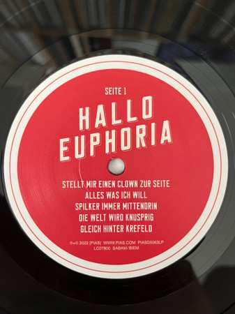 LP Die Sterne: Hallo Euphoria
