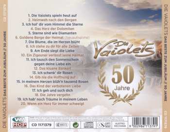 CD Die Vaiolets: Das Beste Zum Großen Jubiläum // 50 Jahre
