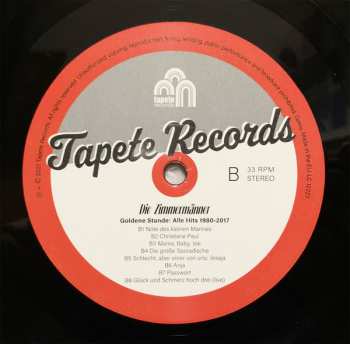 LP Die Zimmermänner: Goldene Stunde: Alle Hits 1980-2017