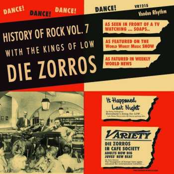 CD Die Zorros: History Of Rock Vol. 7